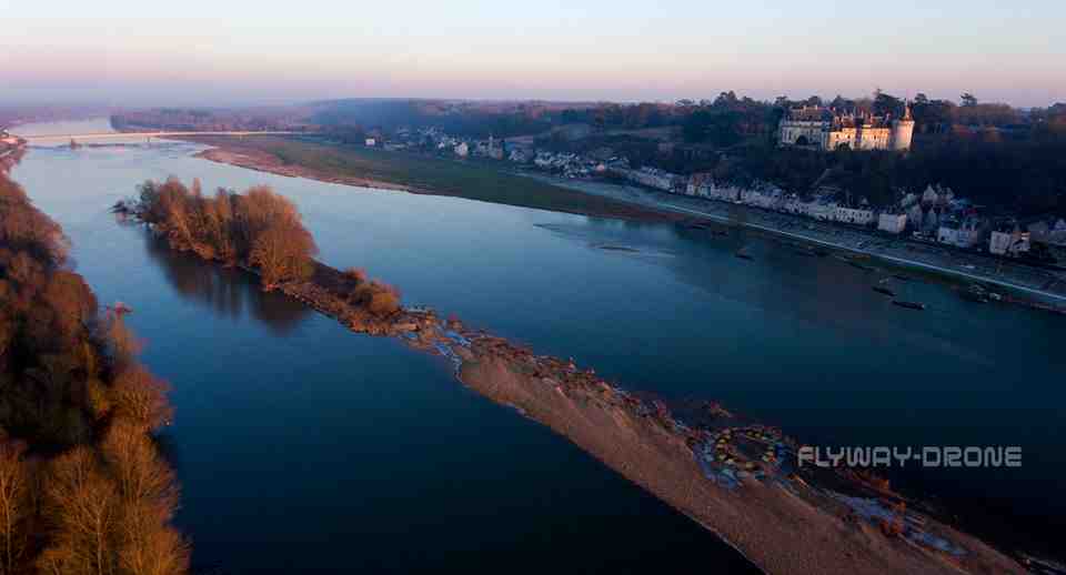 chaumont, sur, loire, vue